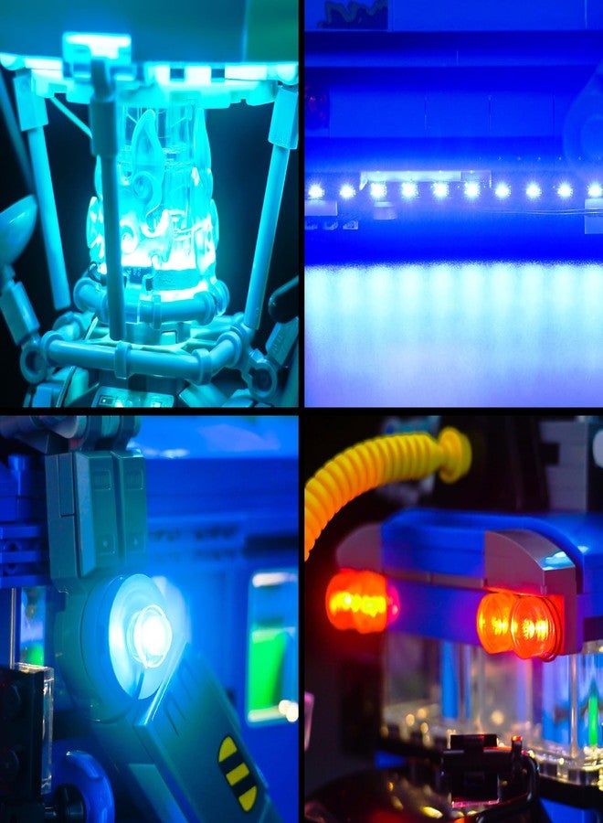 BrickBling LED Light Compatible with Lego Fortnite Battle Bus, Creative Lighting Kit Compatible with Lego 77073 - Lights Only, Not Come with Model - Image 5